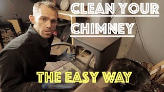 How to Sweep your Chimney  The Easy Way [upl. by Einnod388]