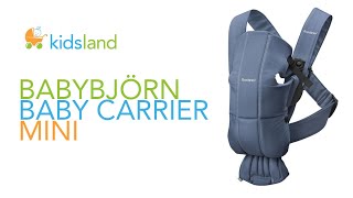 Baby Bjorn Carrier Mini  EasyToUse Baby Carrier [upl. by Aeret]