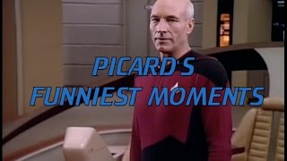 Picards Funniest Moments [upl. by Norred]