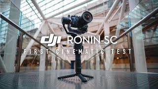 DJI RONINSC CINEMATIC TEST [upl. by Anyrtak701]