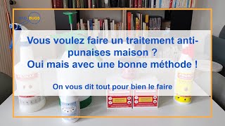 Comment réaliser un traitement maison contre les punaises de lit tuto [upl. by Glenine]