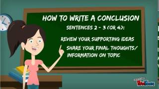 How to write a Conclusion [upl. by Enidaj]