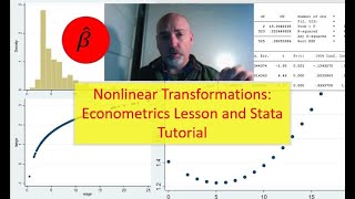 Stata Tutorial Nonlinear Transformations [upl. by Koppel]