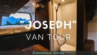 Lifted Sprinter 4x4 170quot Extended Family Van Conversion with Bathroom TOUR [upl. by Nada363]