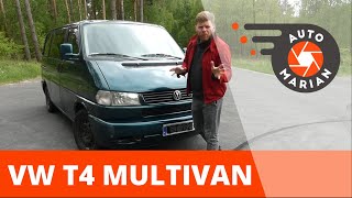 Volkswagen T4 Multivan 25 TDI  minivan czy kamper test PL  AutoMarian 9 [upl. by Ttenyl]