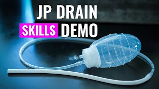 How to use a JP drain  JacksonPratt Drain [upl. by Auot780]