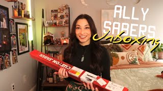 Ally Sabers Xenopixel Lightsaber UNBOXINGDEMO [upl. by Zetana315]