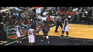 Patrick Ewing Dunks on Alonzo Mourning FULL HD [upl. by Rentsch940]