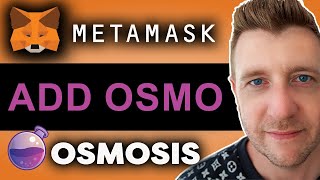 How to Add Osmosis OSMO to Metamask Wallet [upl. by Nulubez]