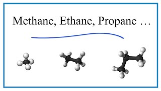 Methane Ethane Propane Butane Pentane [upl. by Arayt]