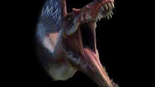 Spinosaurus Aegyptiacus Sounds JP [upl. by Nuahs]