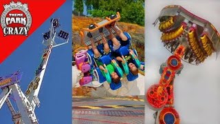 20 INSANE amp Unique Carnival Rides [upl. by Etnecniv904]