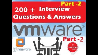 vmware interview questions and answersPart 2 [upl. by Eirena683]