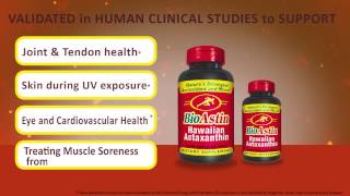 Learn About The Benefits of BioAstin Hawaiian Astaxanthin  Nutrex Hawaii [upl. by Otsirave896]