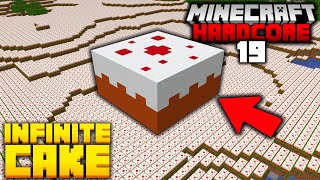 Building a CAKE Factory in Hardcore Minecraft 19 [upl. by Gershon]