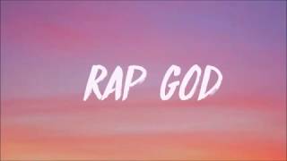 Eminem  Rap God Lyrics [upl. by Asuncion]