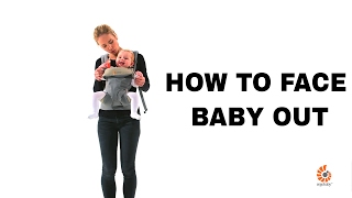 How Do I Face Baby Out  360 Baby Carrier  Ergobaby [upl. by Shepard310]