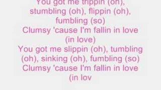 Clumsy by Fergie w Lyrics [upl. by Paske]