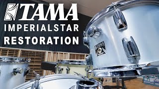 Restoring a Vintage Tama Imperialstar [upl. by Adnana]