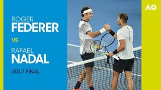 Roger Federer vs Rafael Nadal  Australian Open 2017 Final  AO Classics [upl. by Osterhus199]