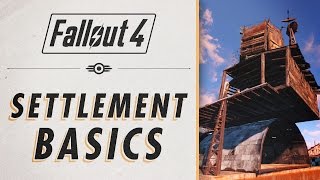 Fallout 4  Settlement Essential Guide amp Basics [upl. by Ventre]