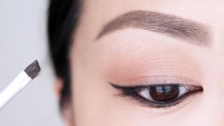 Eyebrow Tutorial For Beginners  chiutips [upl. by Meihar]