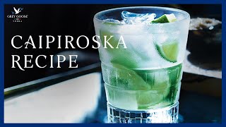 Caipiroska GREY GOOSE Vodka Cocktail [upl. by Oiluarb303]