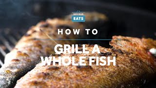 How to Grill a Whole Fish  Grilling Fridays  Serious Eats [upl. by Ecinrahs145]