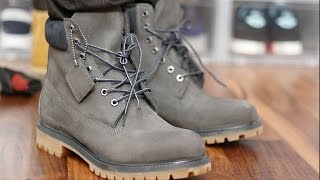 How to Style Timberland Boots wOn Foot [upl. by Nathanil]