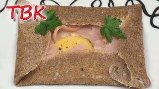 Galette de Bretagne Buckwheat Crepe Recipe  Titlis Busy Kitchen [upl. by Emirej234]