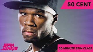 50 Cent 30 Minute Hip Hop Spin Class Rhythm Cycle [upl. by Joliet]