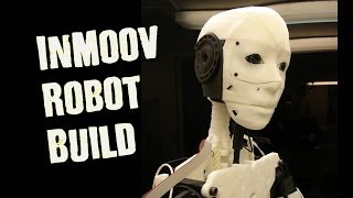 Building Humanoid Robot Head 3D Printed InMoov [upl. by Masera]