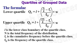 Statistics Quartiles of Grouped Data [upl. by Hamforrd]