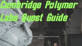 Fallout 4 Cambridge Polymer Labs Quest Guide [upl. by Ilahsiav]