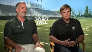 When The Game Stands Tall Bob Ladouceur amp Terry Eidson Official Movie Interview  ScreenSlam [upl. by Xella]