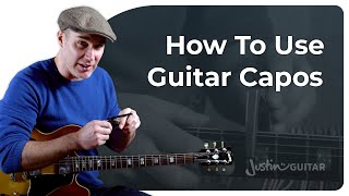 All About Guitar Capo  Guitar for Beginners [upl. by Doro]