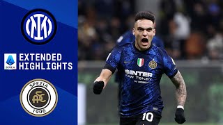 Inter Milan vs Spezia Extended Highlights  Serie A  CBS Sports Golazo [upl. by Willi]