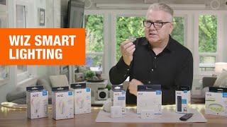 WiZ Smart Lighting Walkthrough Features amp Benefits  The Home Depot Canada [upl. by Arlinda]