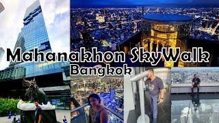 SkyHigh Thrills Mahanakhon Skywalk  Bangkok Thailand [upl. by Fabozzi293]