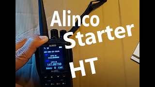 Alinco DJMD5 Initial Setup Explained [upl. by Rachelle]