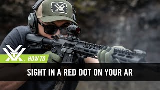 How to Sight In a Red Dot on your AR [upl. by Colb]