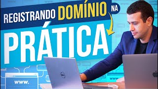 COMO REGISTRAR UM DOMÍNIO PARA O SEU ECOMMERCE [upl. by Suidualc685]