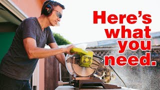 7 Essential Power Tools for Beginning Woodworkers  Woodworking Basics [upl. by Eitsud900]