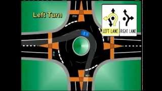 How To Drive In A Roundabout [upl. by Ecirtac]