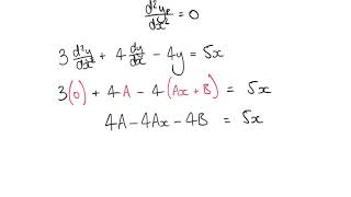 Solving NonHomogenous Second Order Differential Equations [upl. by Esenahs978]