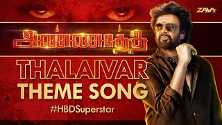 Annaatthe  Thalaivar168  Thalaivar Theme Song  Superstar Rajinikanth [upl. by Seem611]