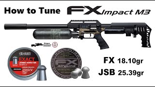 LEARN the M3 in 5 MINUTES FX Impact M3 Tuning Guide plus JSBFX 181gr amp 2539gr Tunes [upl. by Kling]