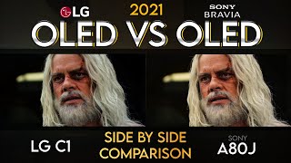 LG OLED vs Sony Bravia OLED  Side By Side TV Comparison [upl. by Dumanian992]