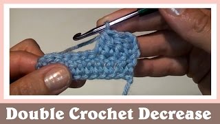 Crochet for Beginners Double Crochet Decrease [upl. by Anderson]