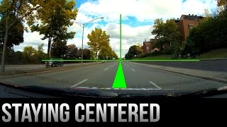 How to Stay Centered in Your Lane  Driving Tips [upl. by Hyozo166]